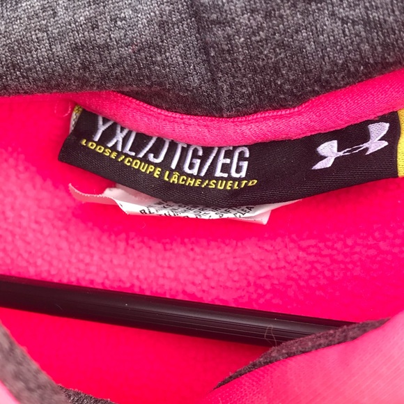 Pink Under Armour Hoodie - Picture 4 of 5
